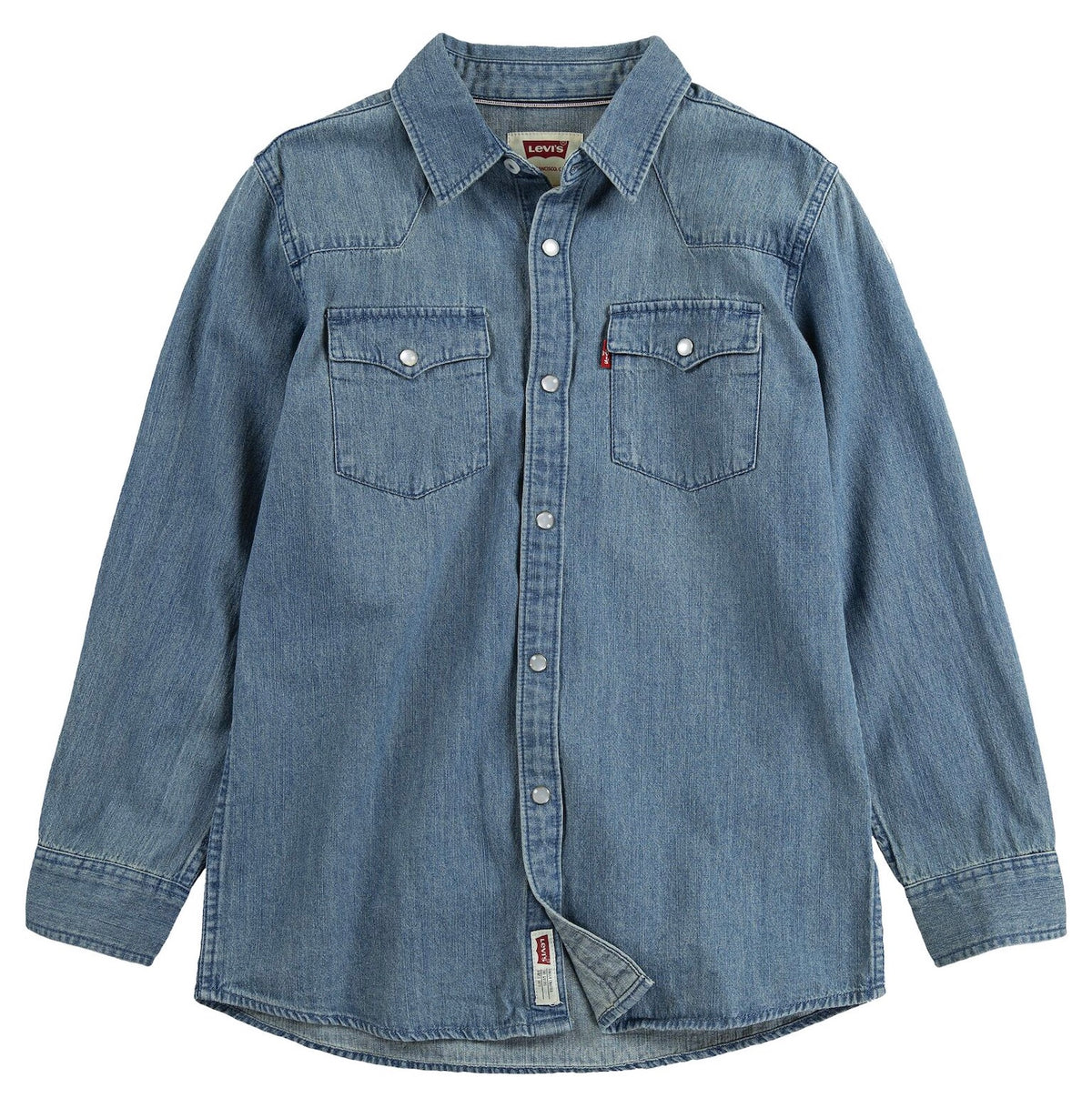 Skjorte Denim Vintage Stone