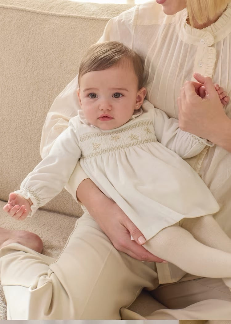 Kjole Velvet Offwhite