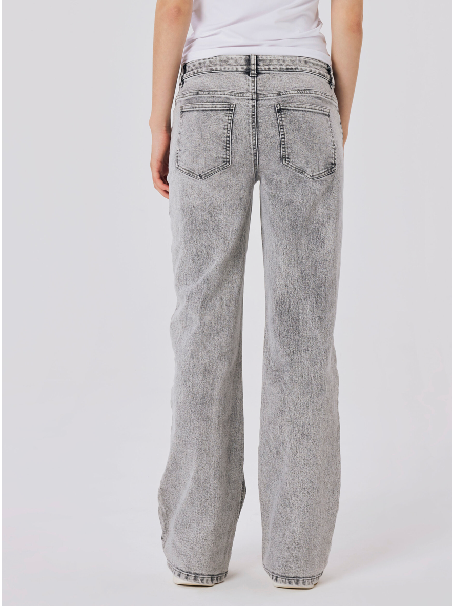 Bukse Tianna Wide Leg Grey