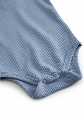 Body Rib Modal Blue Iris