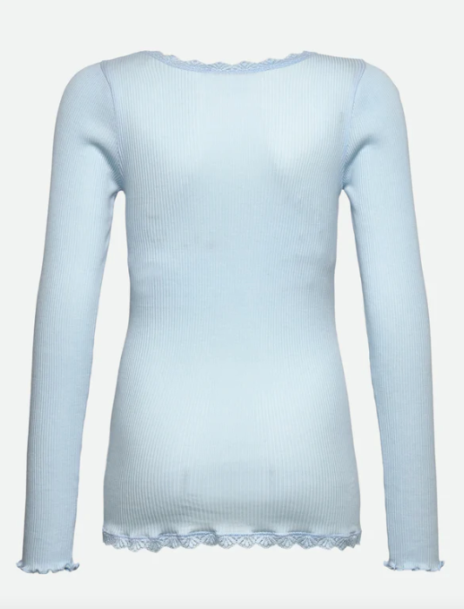 Cardigan Balta Modal Ls Lace Nantucket blue