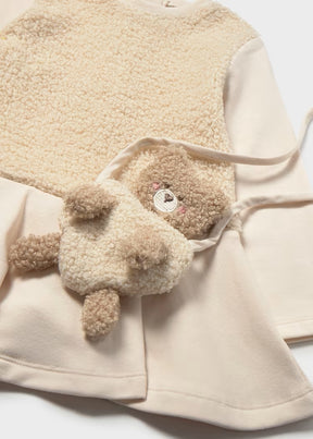 Kjole Teddy M/Bamseveske Tofu