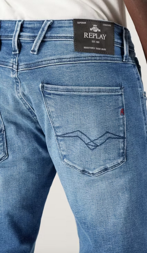 Jeans Anbass Slim Mid Blue Power