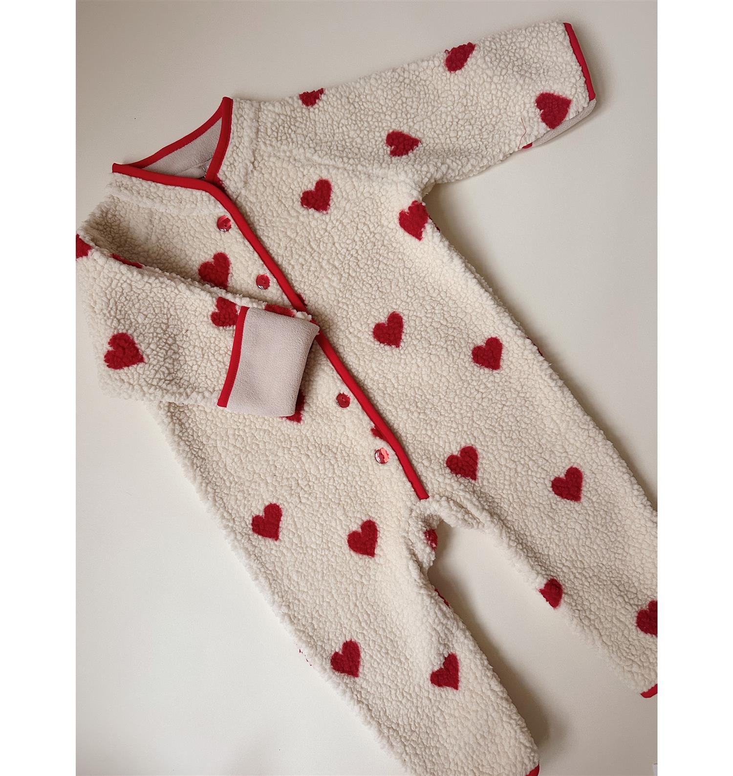 Heldress Simone Fleece Soft White Heart