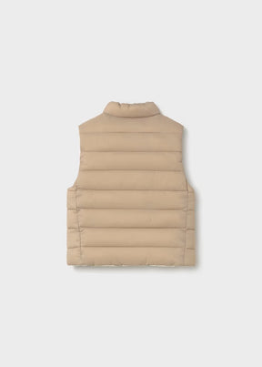 Vest Reversible Dino Dark Taupe