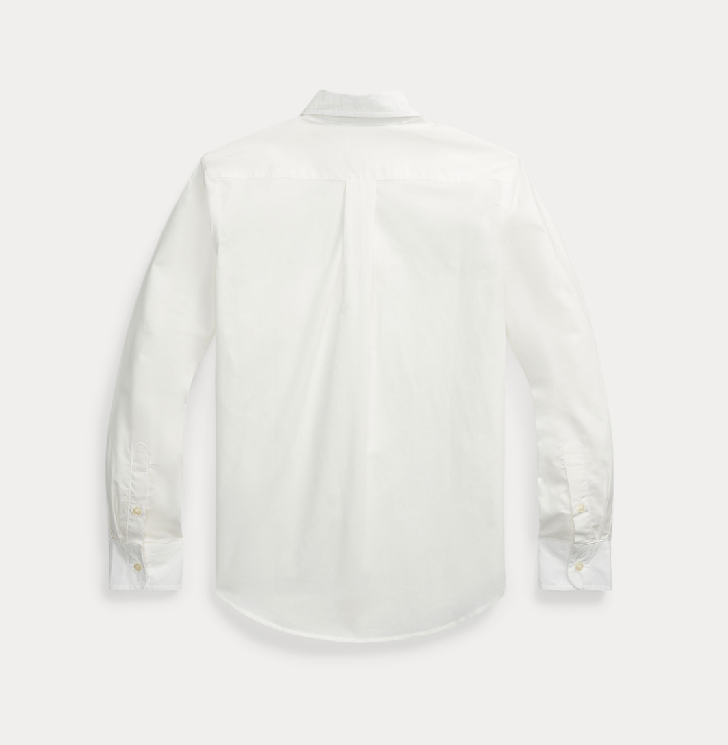 Skjorte Poplin White