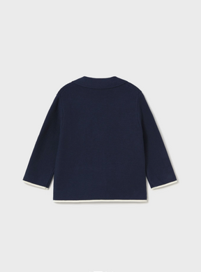 Cardigan Tricot Navy Blue