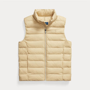 Vest The Colden Packable Quilted Tallow Cream