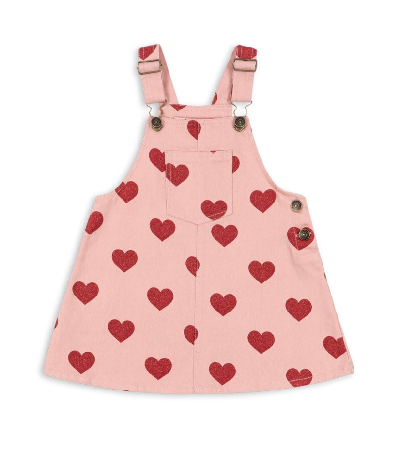 SeleKjole Magot Overall Amour Glitter