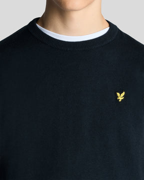 Genser Crew Neck Dark Navy