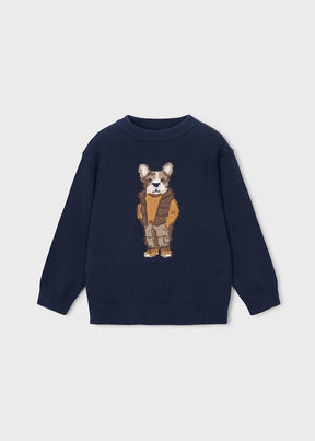 Genser Knit Dog Ink