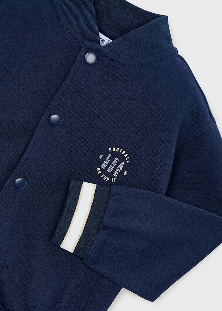 Jakke Bomber Football League Navy