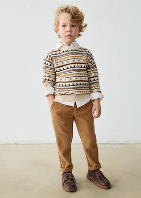 Bukse Joggers Corduroy Dark Mud