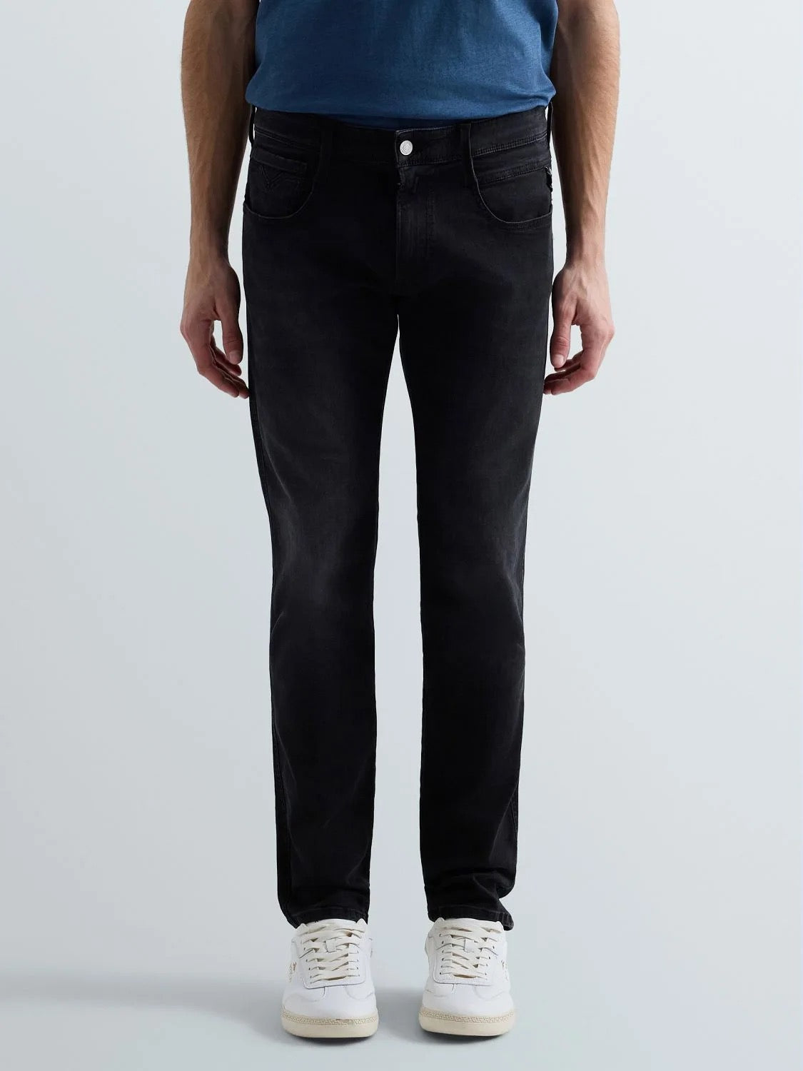 Jeans Anbass Slim-Fit Power Stretch Dark Grey