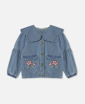 Jakke Bomber Don Rose Medium Denim Blue