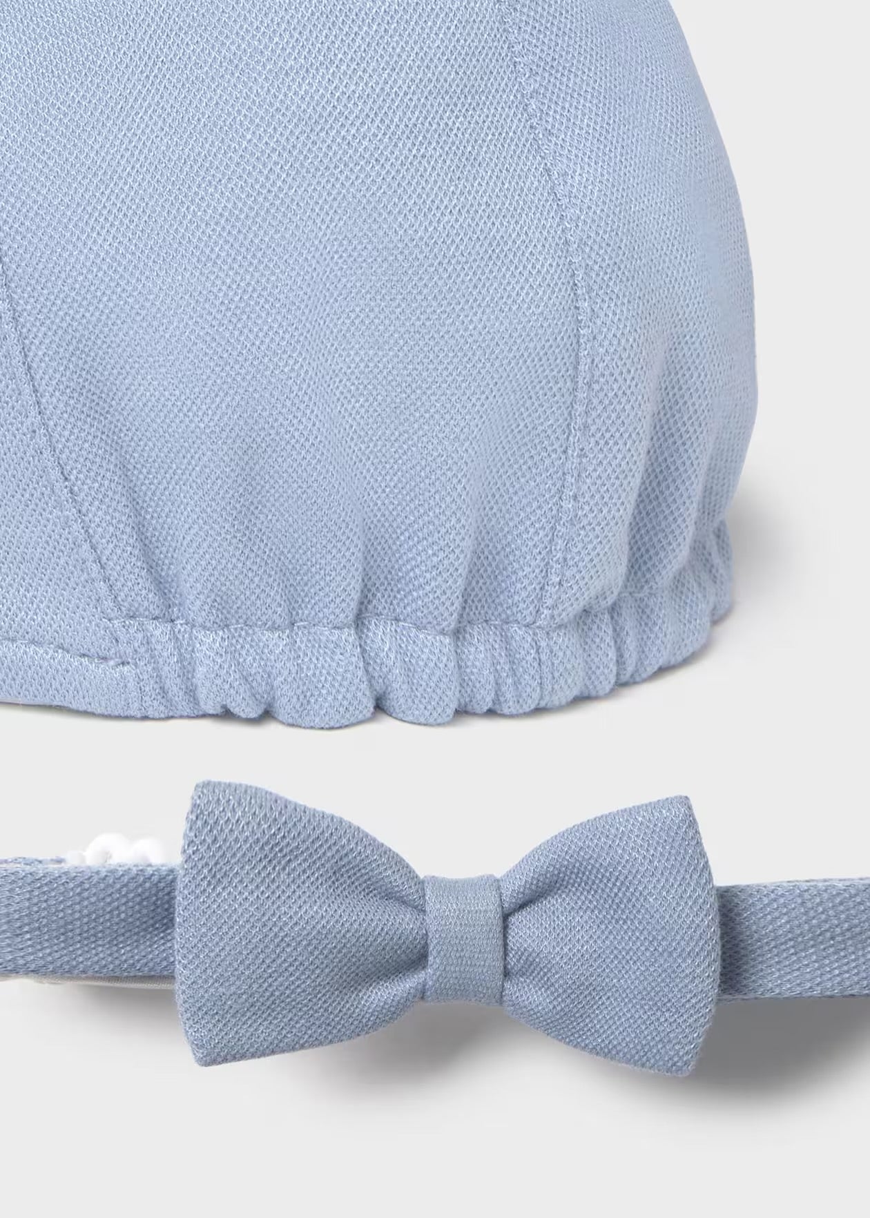 Sett Beret & Sløyfe Blue
