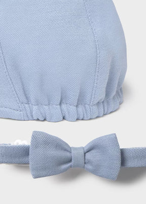 Sett Beret & Sløyfe Blue