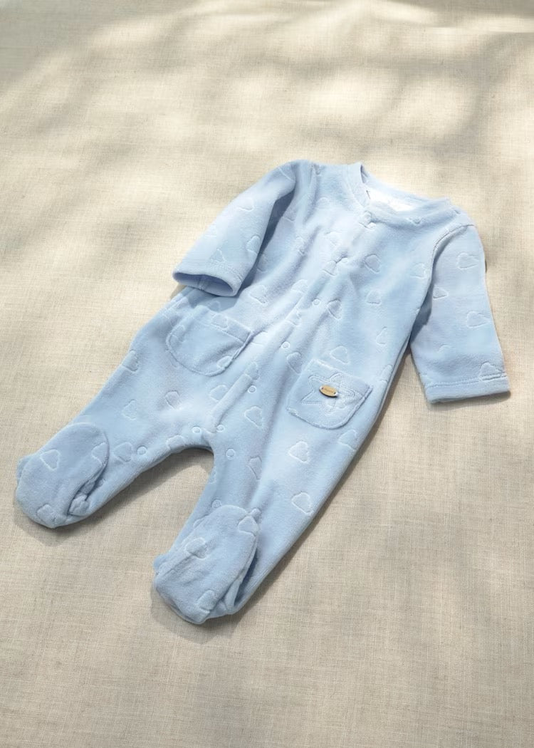 Sparkedress Velour Skyer Sky