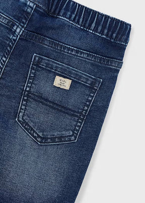 Shorts Bermuda Jogger Dark Denim