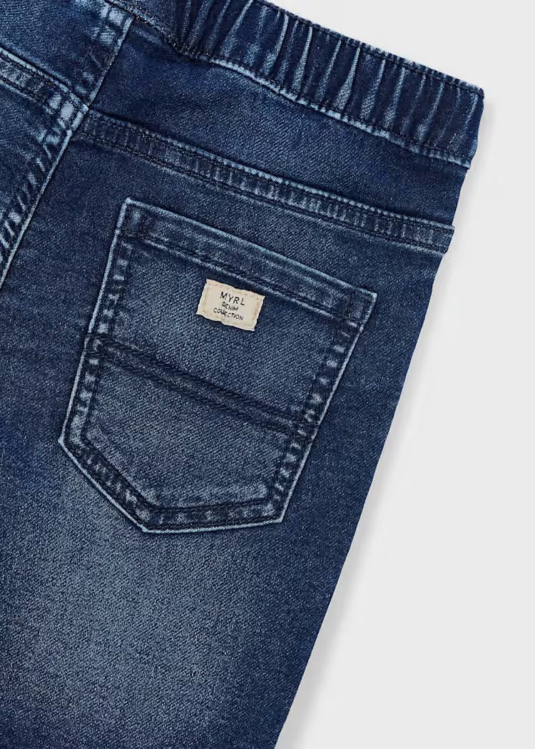 Shorts Bermuda Jogger Dark Denim