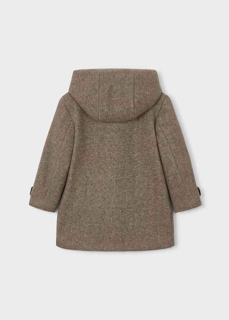 Jakke Trench Duffle Cocoa Heather
