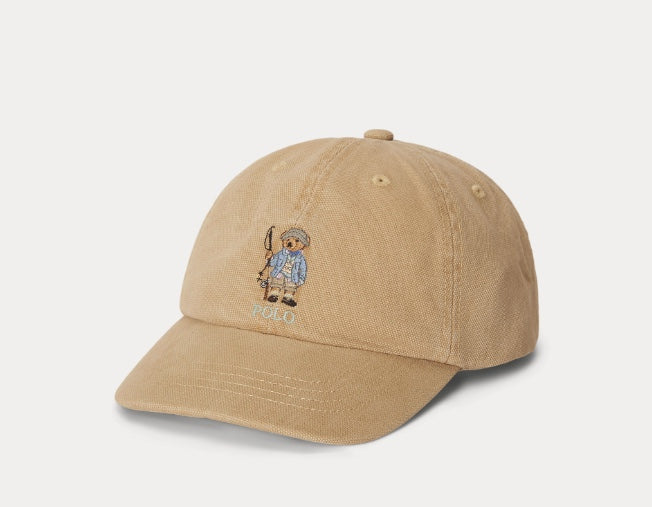 Caps Polo Bear Canvas Tan