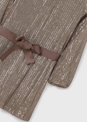 Kjole Sequin Mocha