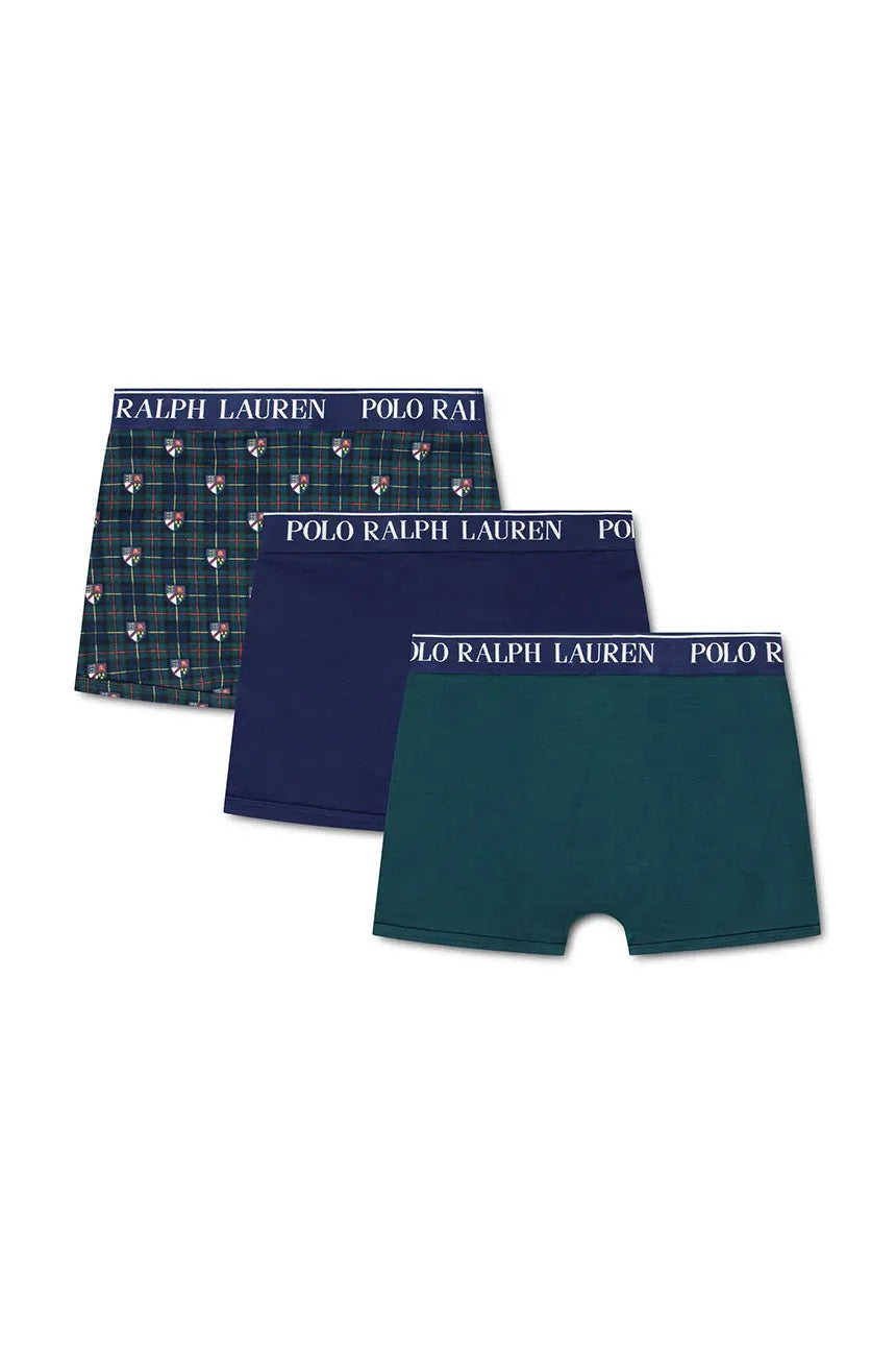 Boxer 3 pk. Cotton Stretch Green