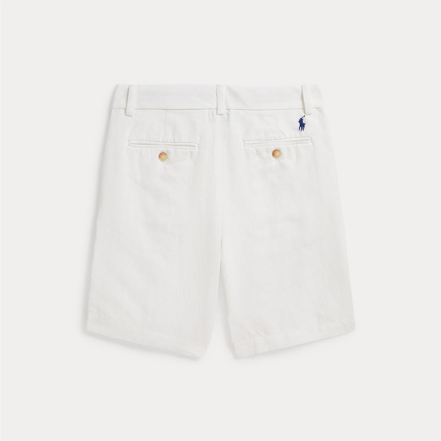 Shorts Linen White
