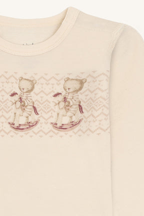 Body Baloo Teddy Ull Off White