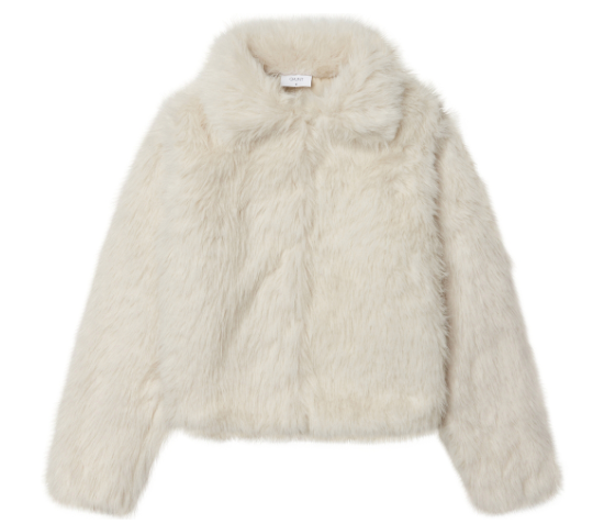 Jakke GRAnna Fur Dark Beige