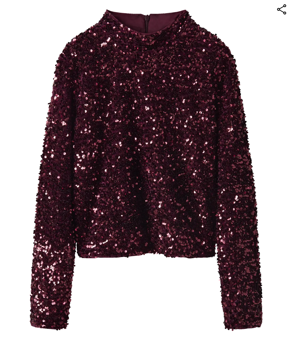 Top Glam Ls Short Fig