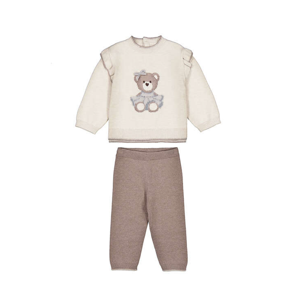 Sett 2-Deler Knit Bamse