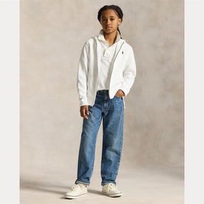 Hettejakke Fleece Full-Zip White