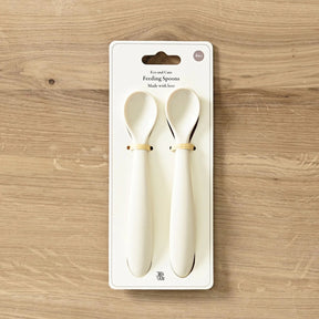 Feeding Spoons 2pk Cream