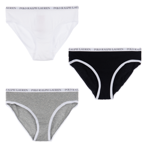 3pk Truser Girl Grey