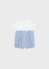 Romper Cermony linen Blue