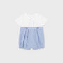 Romper Cermony linen Blue