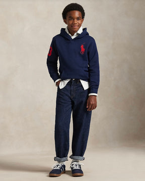 Hettegenser Big Poney Fleece Refined Navy