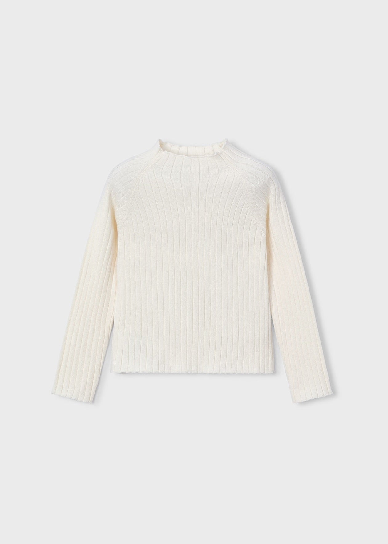Genser Rib Turtleneck Macchiato