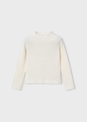 Genser Rib Turtleneck Macchiato