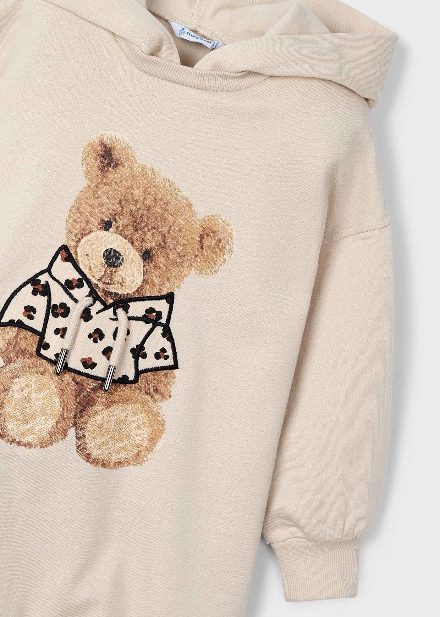 Genser Hoodie Bear/Leo Sand