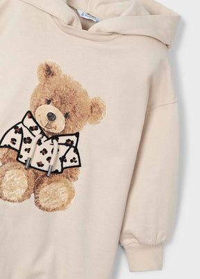Genser Hoodie Bear/Leo Sand
