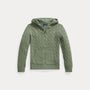 Hettejakke Cable Cotton Full-Zip Cargo Green