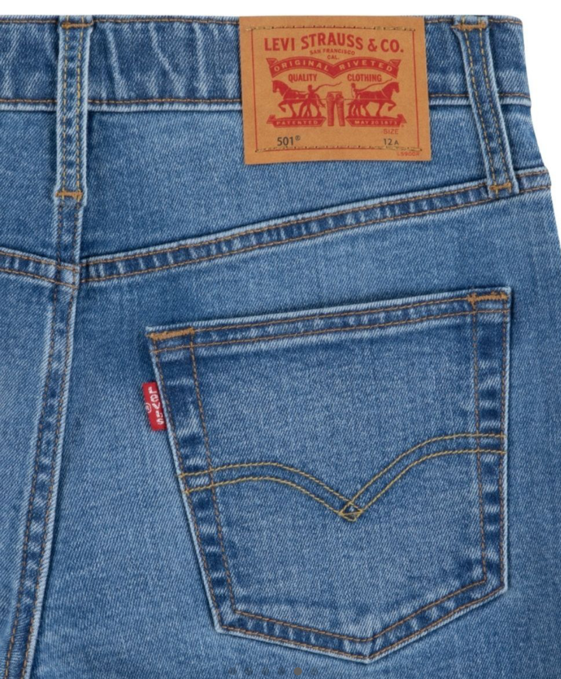 Bukse 501 Original Jeans Athens Without Destruction