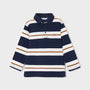 Genser Polo Striped Ink