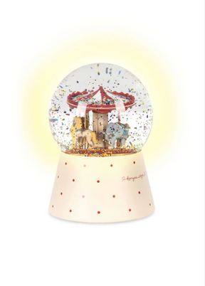 Snøkule Sparkling Glow Multi