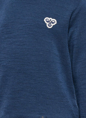 Genser Ull Bee Dress Blues