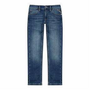 Bukse Zikry Slim-Fit Comfort Blue