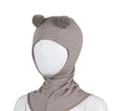 Balaclava Silkwool Beige